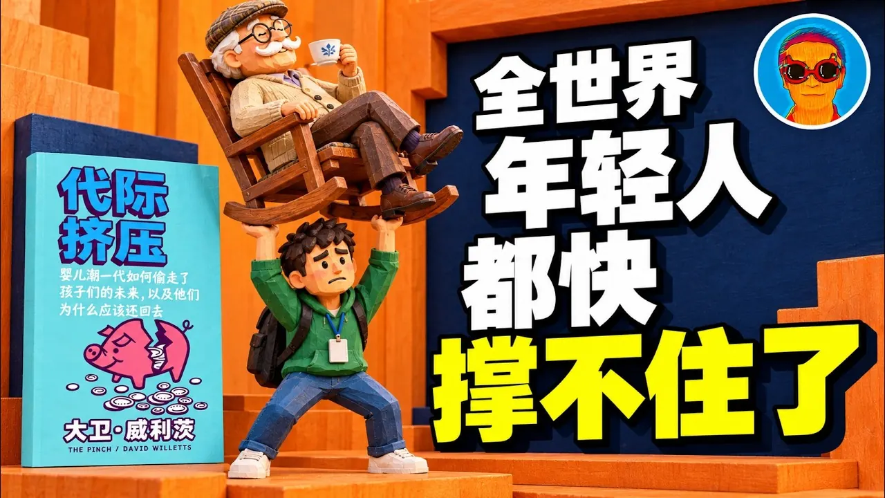 欧洲青年在上街，东亚青年在躺平，美国青年在拥抱社会主义：病根都是《代际挤压》｜全世界年轻人都快撑不住了