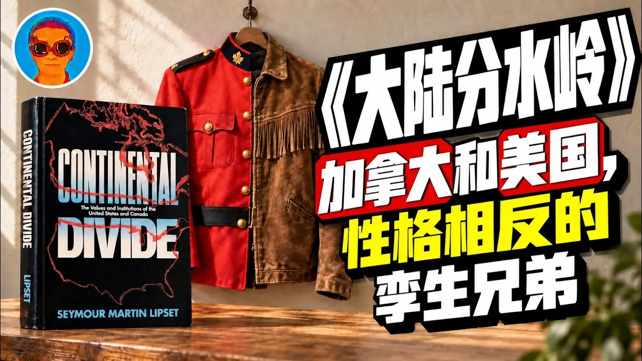 加拿大不是"温和版美国"，而是美国的反面：《大陆分水岭》讲透美加为什么处处相反