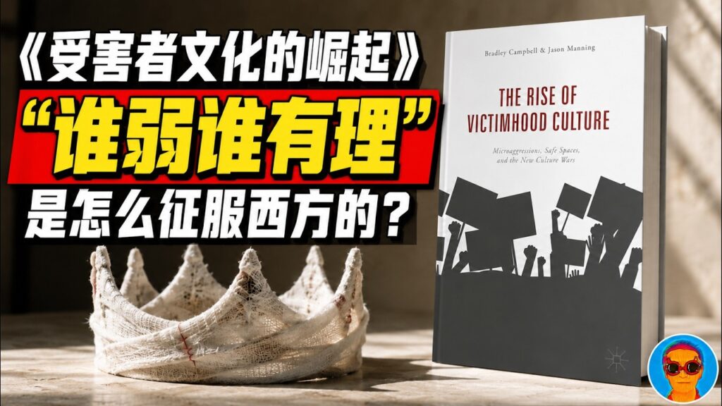 西方为什么流行起“谁弱谁有理”？美国精英如何把“受害者身份”神圣化丨《受害者文化的崛起》深度解读