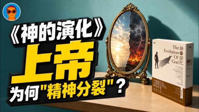 《神的演化》：为什么全知全能的神，会在仁慈与残暴间反复横跳？丨西方三大一神教的神是如何被人类的博弈局势逼着“进化”的？
