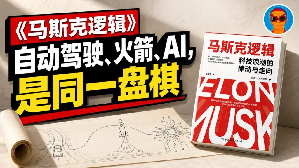 《马斯克逻辑》：马斯克正在利用AI实现什么 “终极宏图”？马斯克商业帝国的底层逻辑
