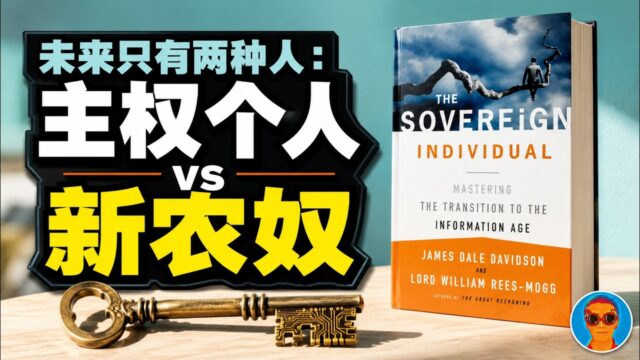 《主权个人》：底层变量“暴力回报率”如何决定国家兴衰与个人命运？丨预言比特币、数字游民、Web3的神书，硅谷教父彼得·蒂尔重塑世界的“暗黑圣经”