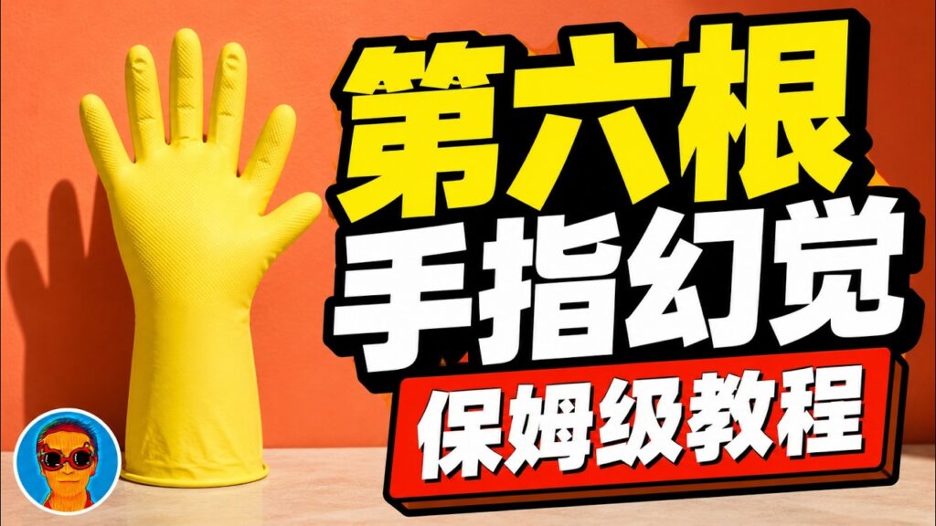 神奇幻覺：手把手教你「長出」第六根手指！保姆級教程
