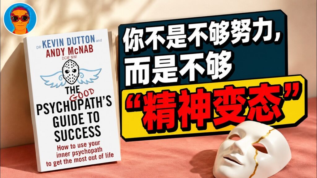 《好精神变态者的成功指南》：治好你的”精神内耗”，得向精神变态者偷三个秘方