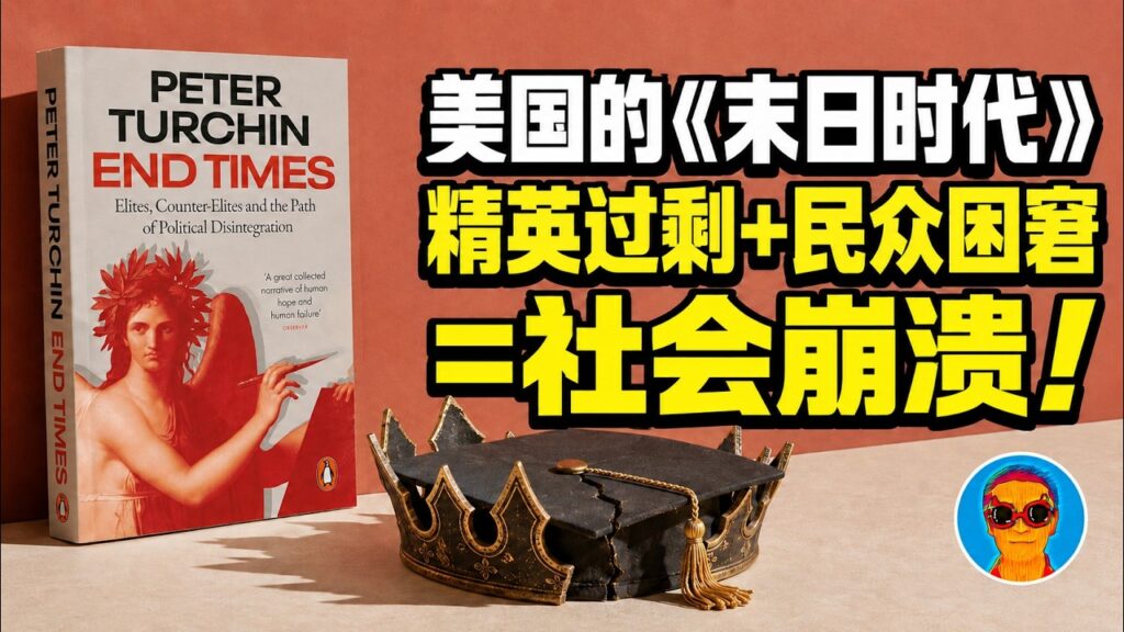 提前十年精准预言美国大撕裂！《末日时代》揭开社会崩溃的终极公式：为什么“精英过剩”才是最可怕的定时炸弹？
