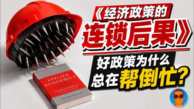 《经济政策的连锁后果》：一句“然后呢？”，戳穿所有”善意政策”的谎言丨托马斯·索维尔经济学名作解读