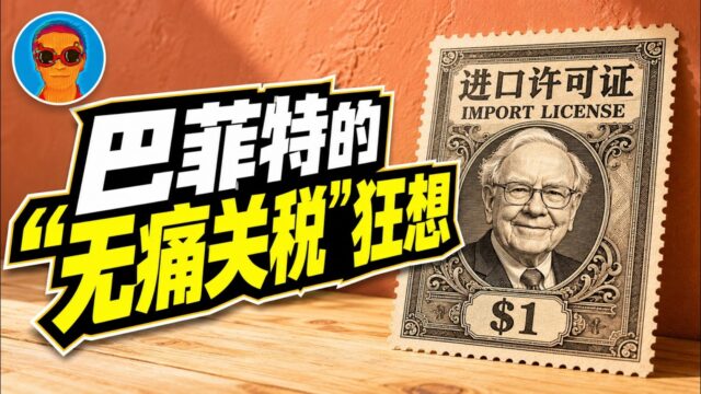 比关税战高明？巴菲特“无痛”平衡贸易的奇招【“进口许可证”狂想】