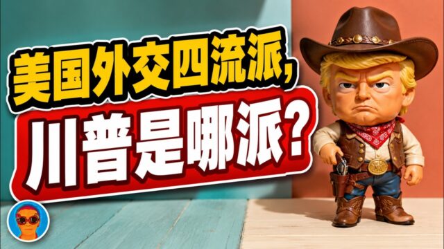 “美国优先”背后：川普是哪派外交思想的传人？【美国外交思想史/美国外交四大流派】