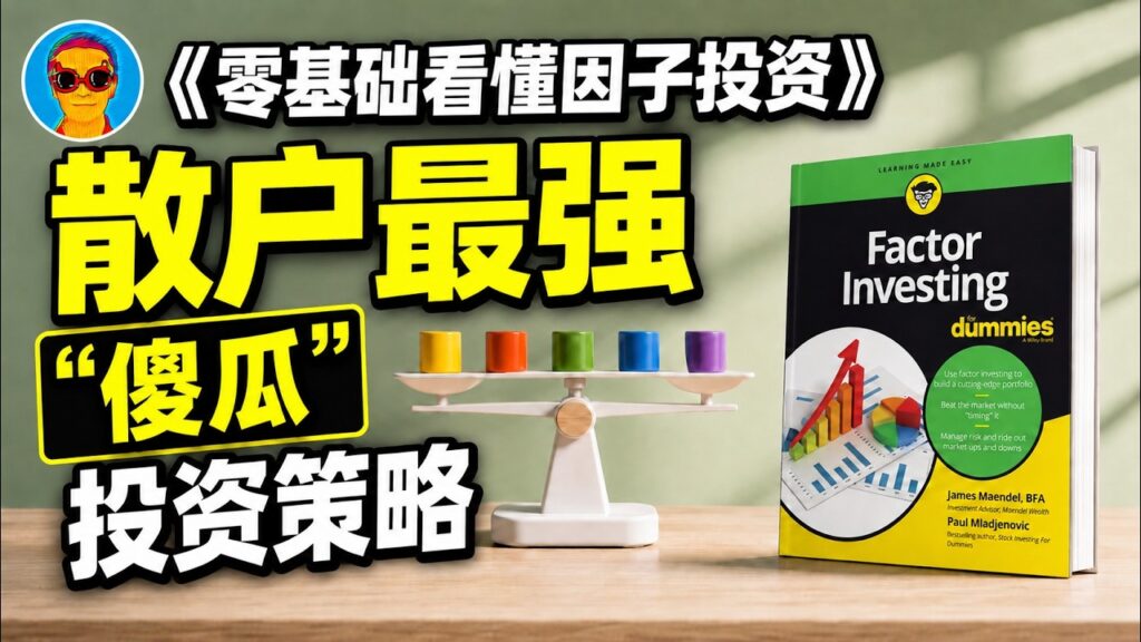 《零基础看懂因子投资》：比买个股安全，比买指数赚钱？普通人如何用“因子”科学跑赢大盘？揭秘巴菲特隐藏了50年的“作弊代码”
