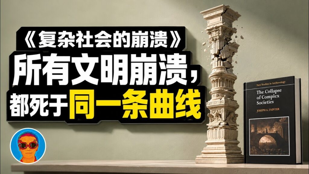 《复杂社会的崩溃》：为什么越发达的文明，越逃不过崩溃？一个公式，算尽了罗马、玛雅和我们的命运
