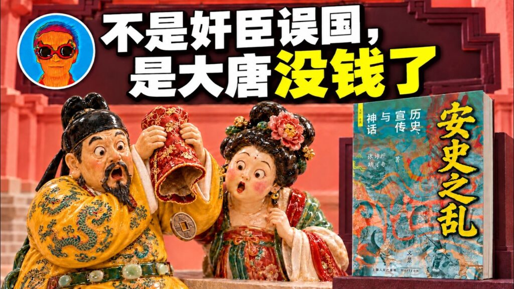 《安史之乱》：用钱粮账本拆穿一千年的忠奸故事丨大唐不是被昏君奸臣搞垮的，是破产了